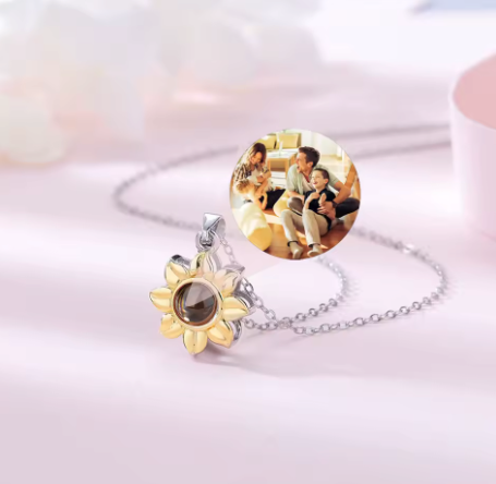 Sunflower Necklace