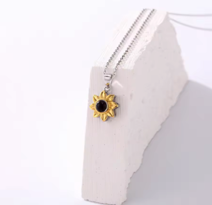 Sunflower Necklace