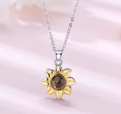 Sunflower Necklace