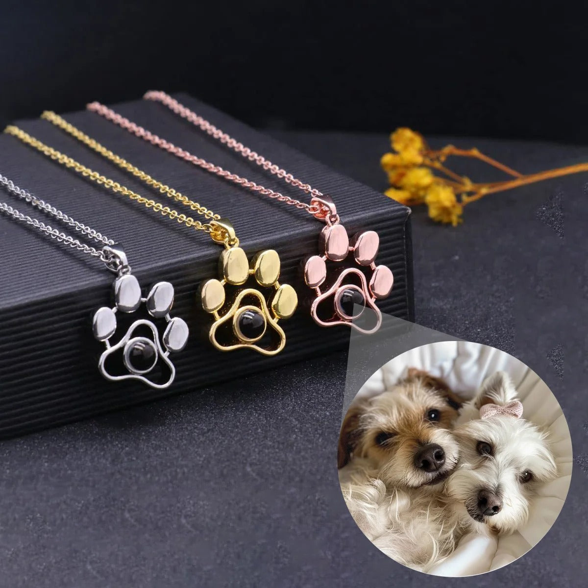 Paw Print Necklace