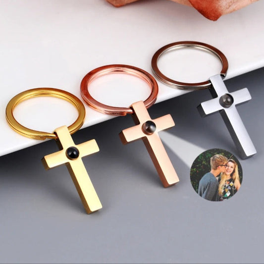 Cross Keychain