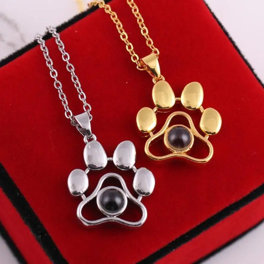 Paw Print Necklace