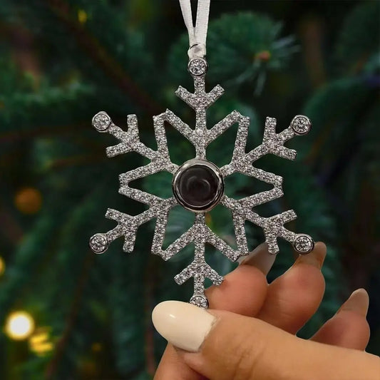 Snowflake Photo Ornament