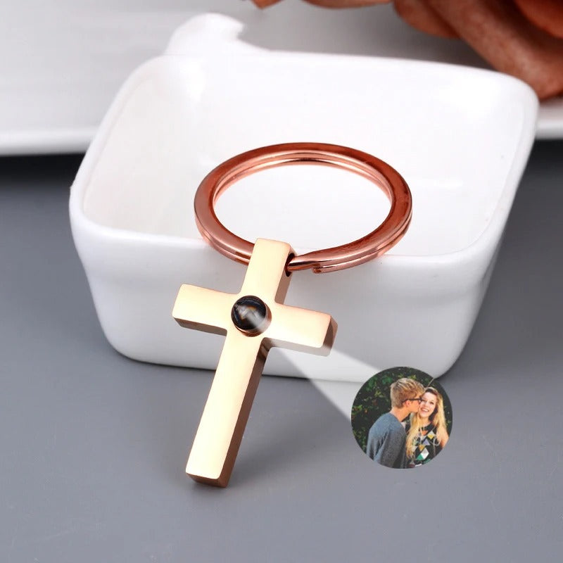 Cross Keychain