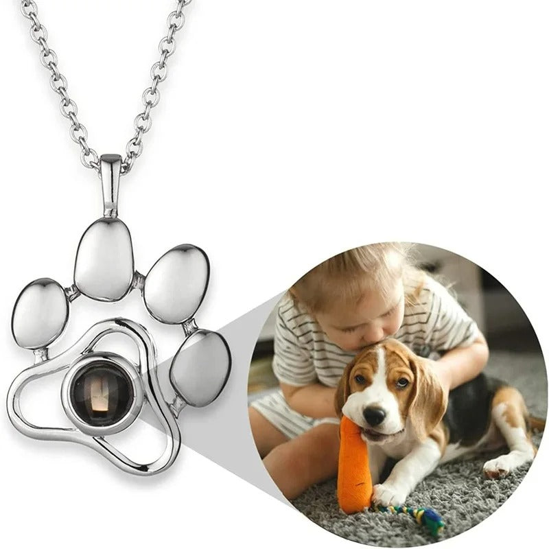 Paw Print Keychain