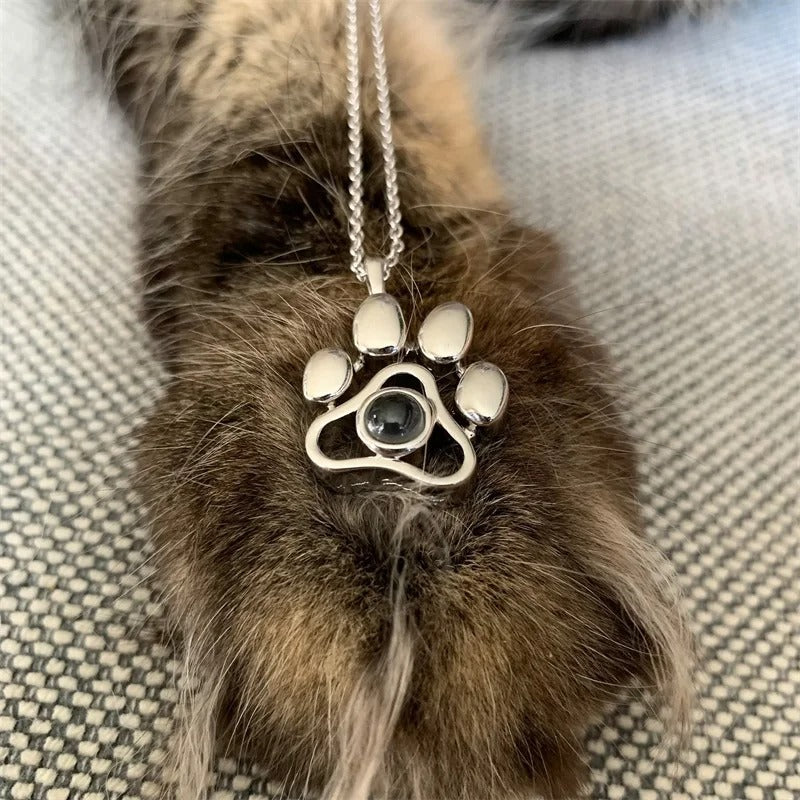 Paw Print Keychain